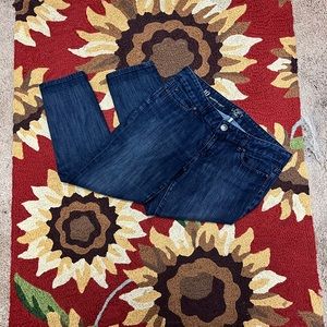 LOFT Dark Blue Skinny Jeans